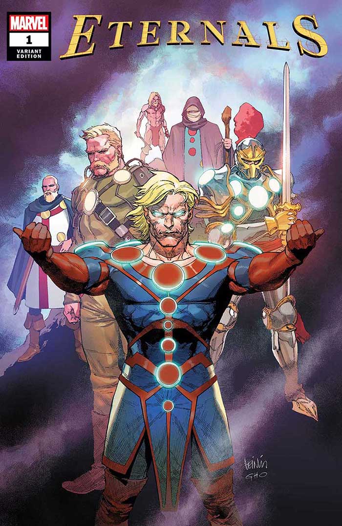 Eternals #1 variant cover
