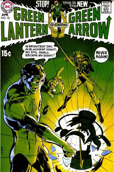 six flags great adventure green lantern. Green Lantern 76 Neal Adams