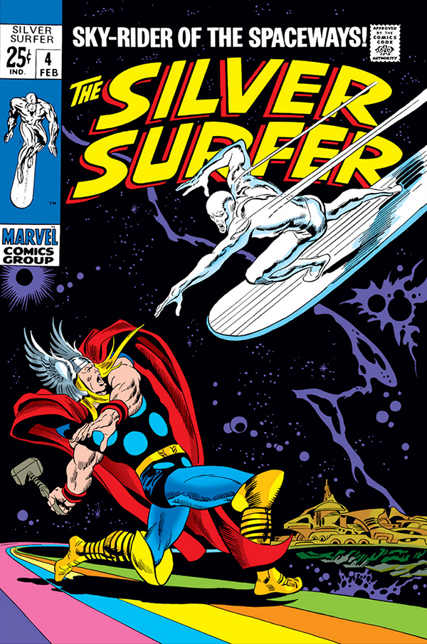 Silver Surfer 4 cover